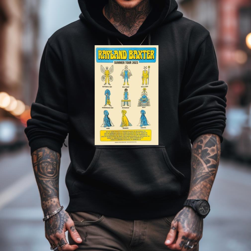 Rayland Baxter Summer 2023 Poster Shirt Rayland Baxter Summer 2023 Poster Shirt