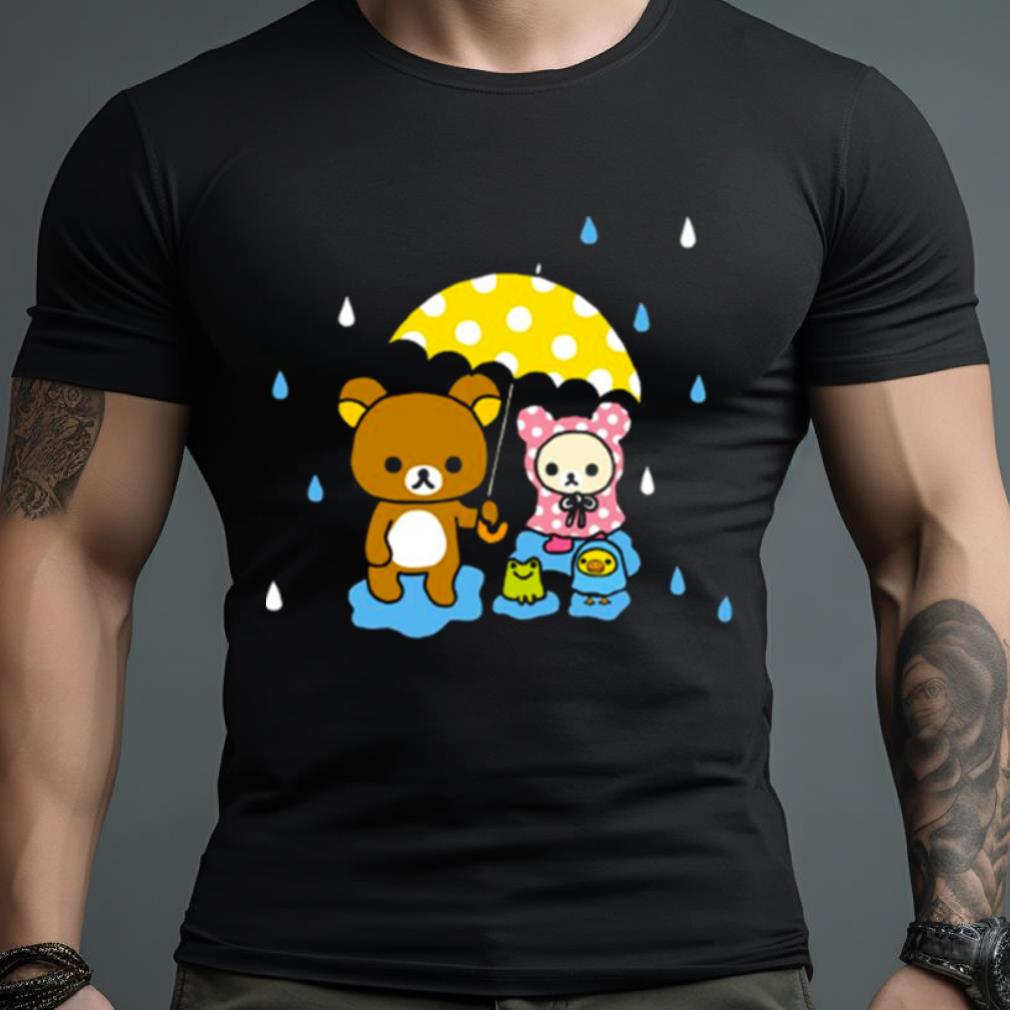 Rilakkuma And Korilakkuma In The Rain Shirt