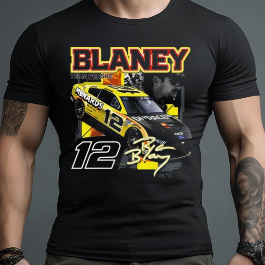 Ryan Blaney 2023 Menards Draft Signature T Shirt