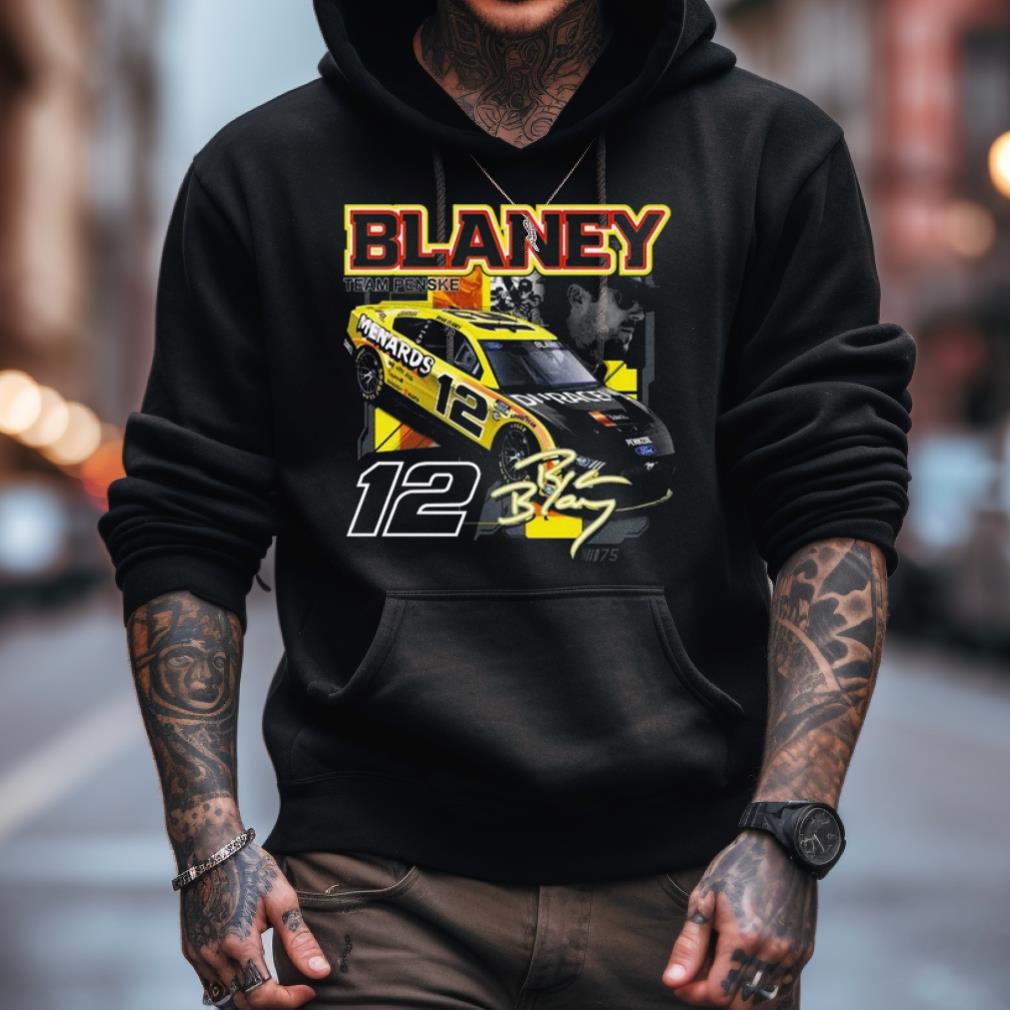 Ryan Blaney 2023 Menards Draft Signature T Shirt Ryan Blaney 2023 Menards Draft Signature T Shirt