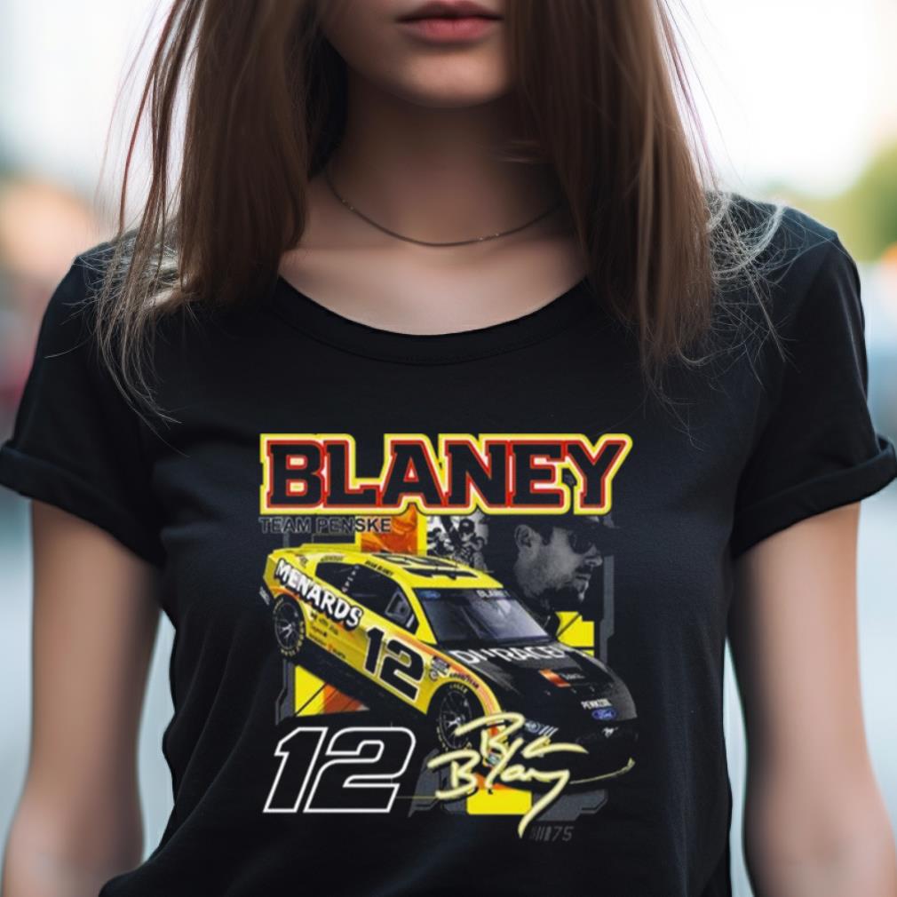 Ryan Blaney 2023 Menards Draft Signature T Shirt Ryan Blaney 2023 Menards Draft Signature T Shirt