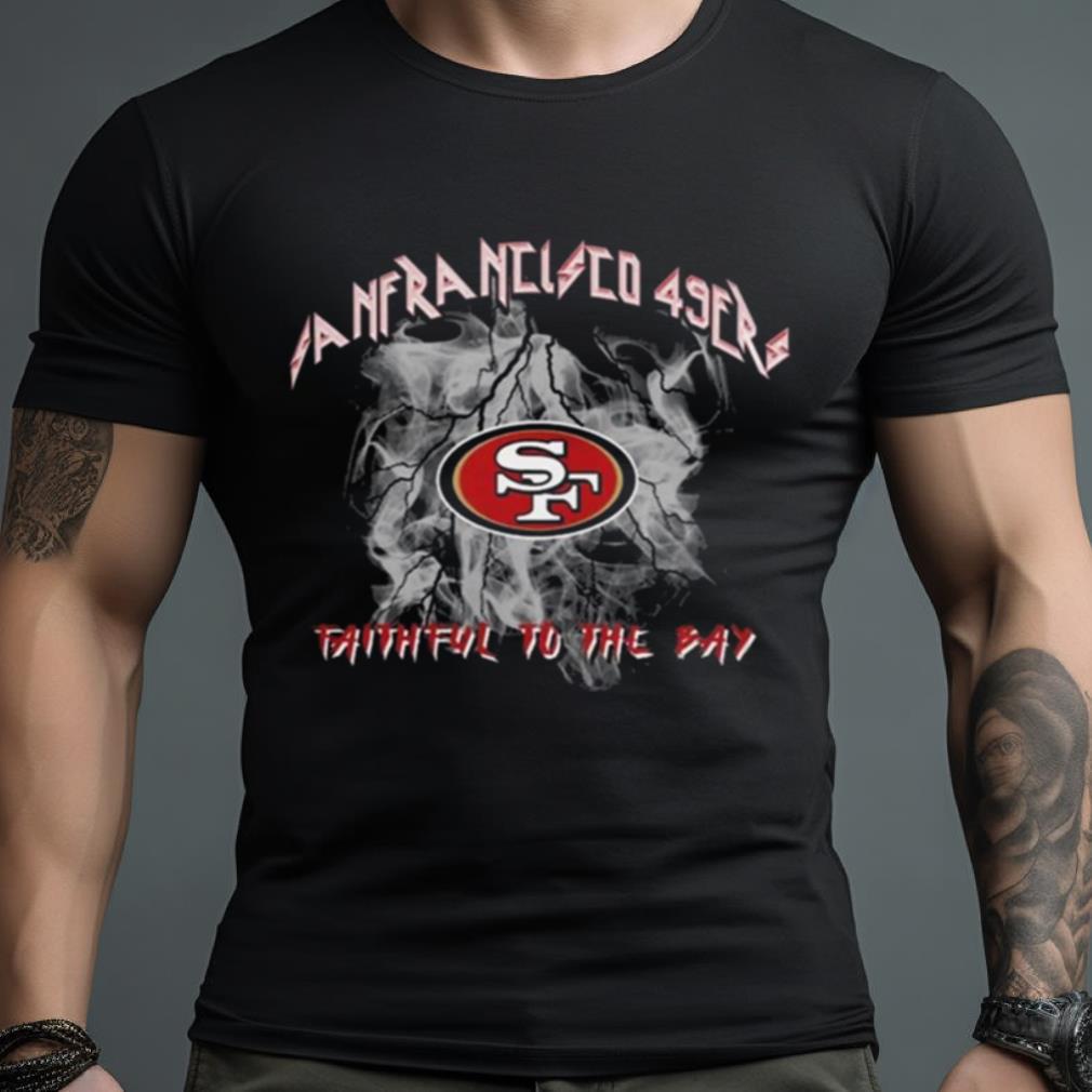 San Francisco 49Ers Wear By Erin Andrews Boyfriend Shirt