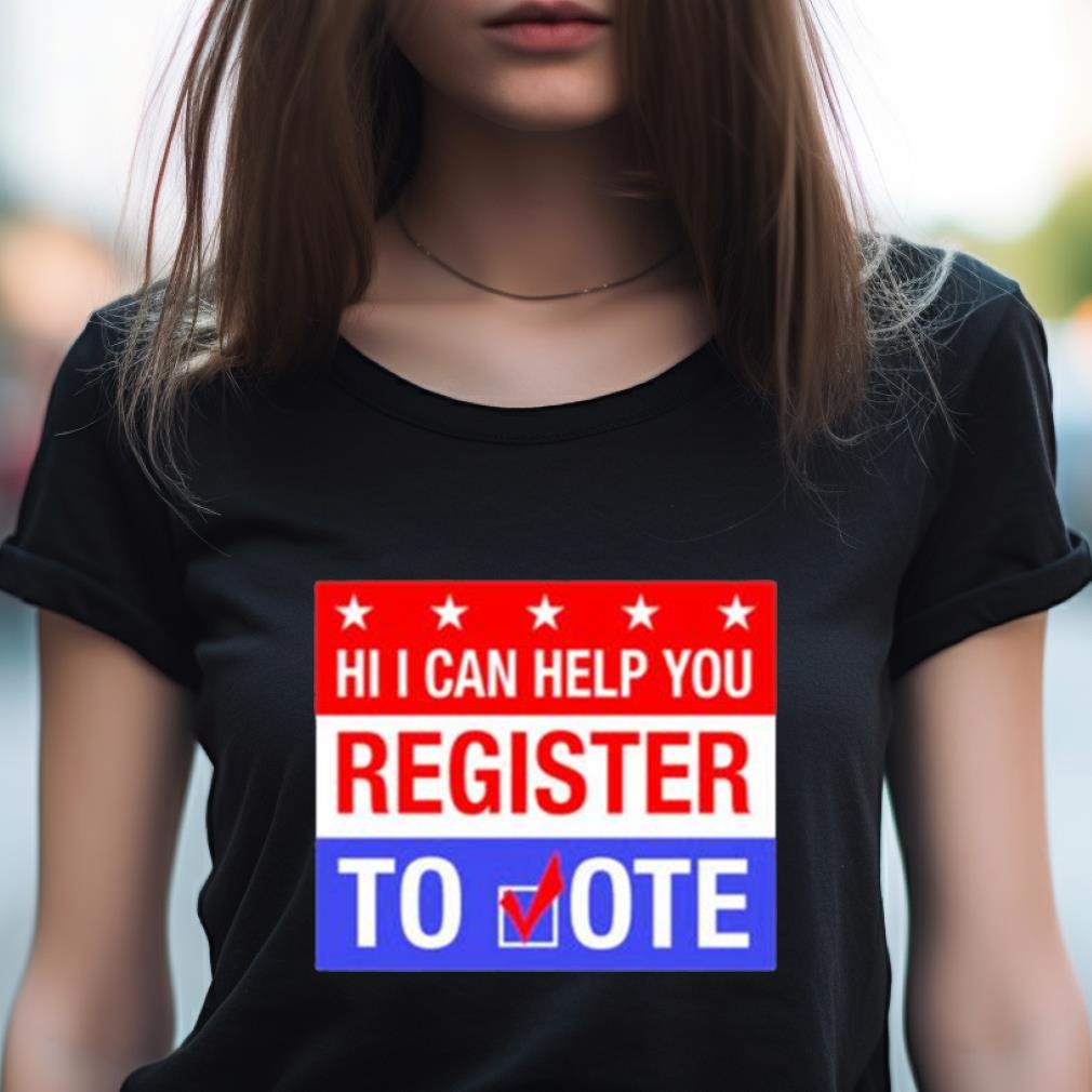 Scott Presler Hi I Can Help You Register To Vote Shirt Scott Presler Hi I Can Help You Register To Vote Shirt