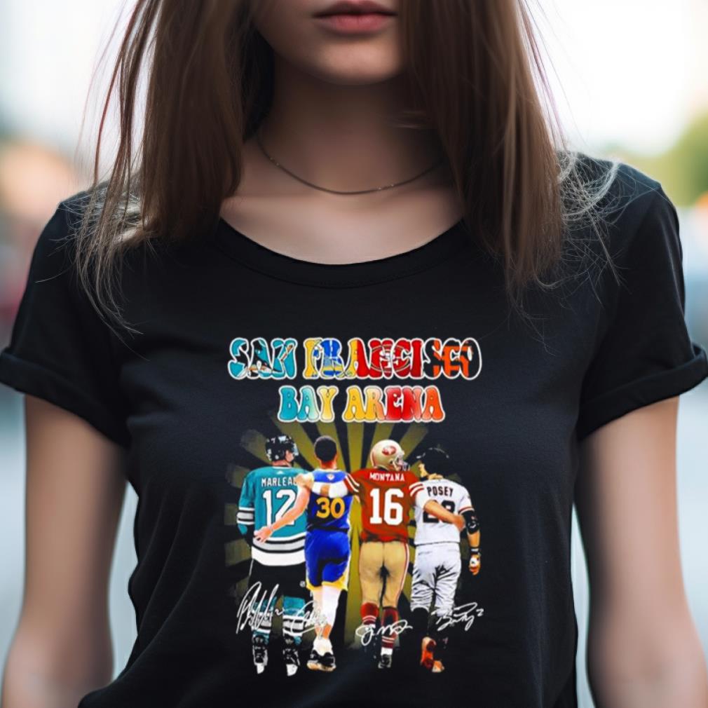 Sport Team San Francisco Bay Arena 2023 Signatures Shirt Sport Team San Francisco Bay Arena 2023 Signatures Shirt