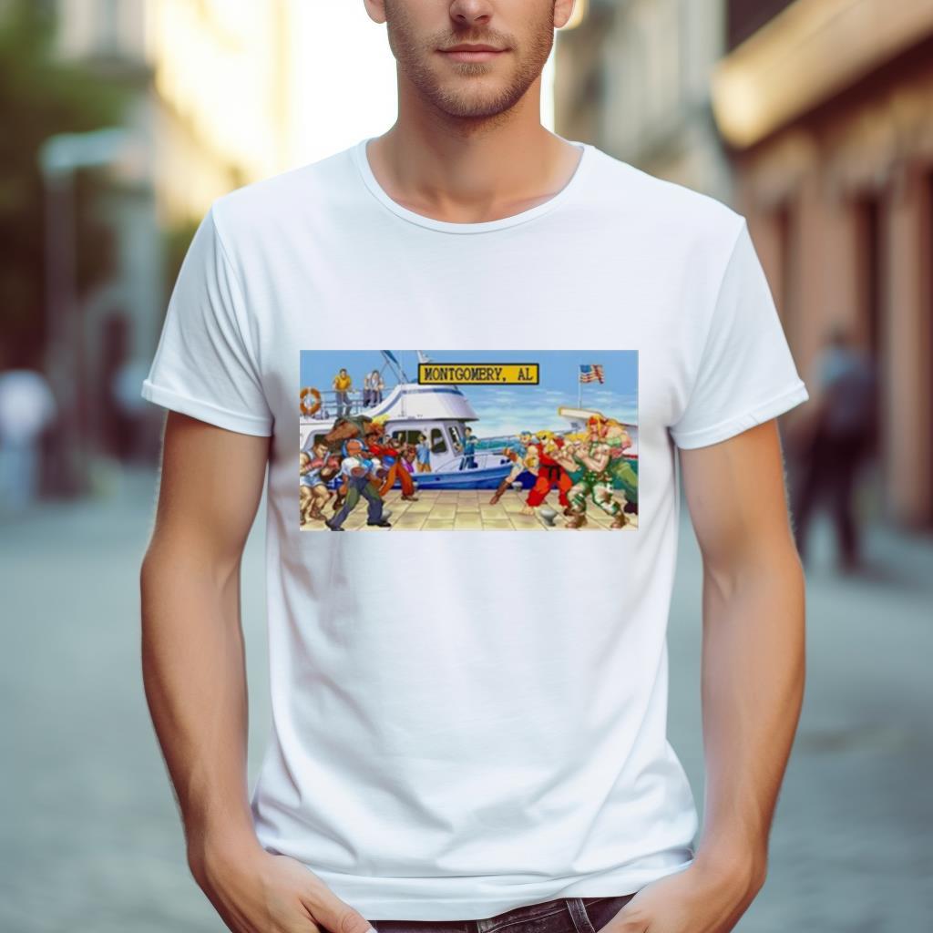 Street Fighter Montgomery Al Shirt