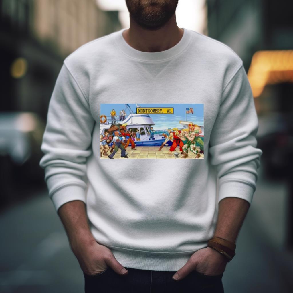 Street Fighter Montgomery Al Shirt