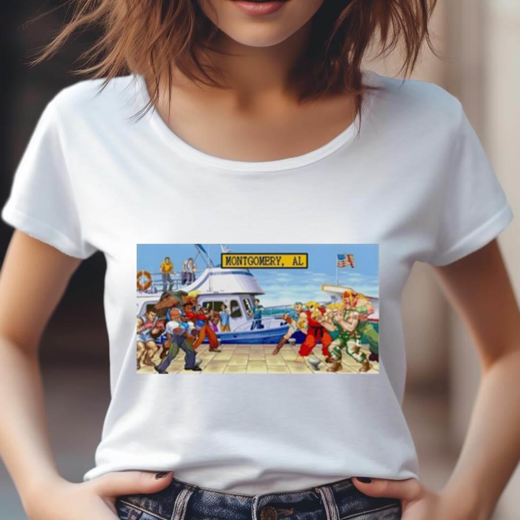 Street Fighter Montgomery Al Shirt Street Fighter Montgomery Al Shirt
