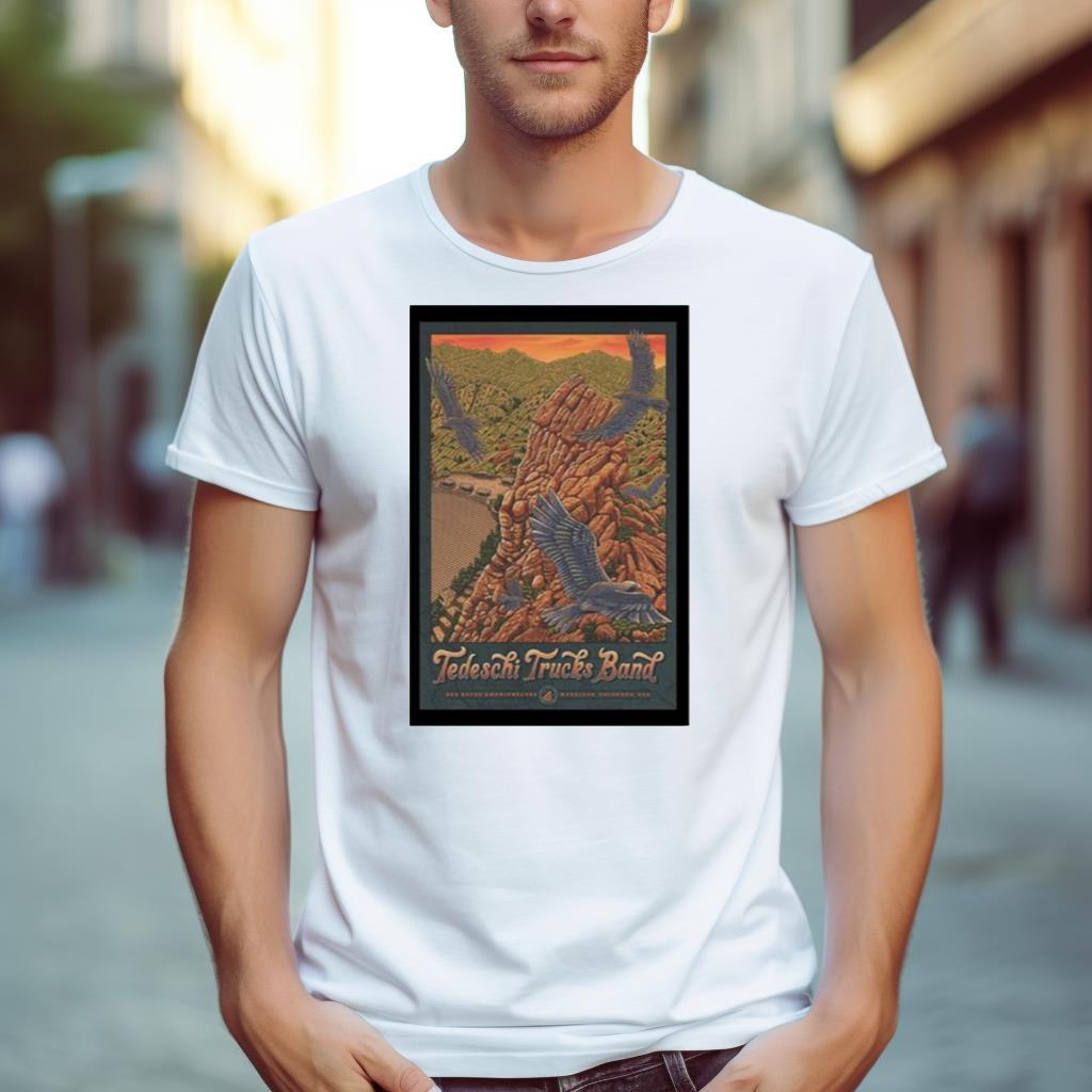 Tedeschi Trucks Band July 29 2023 Red Rocks Tour Shirt