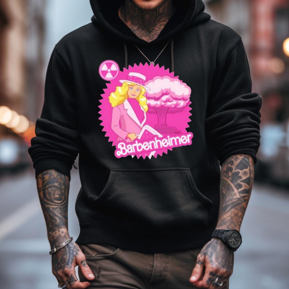 Teefury Barbenheimer Boom Shirt Teefury Barbenheimer Boom Shirt