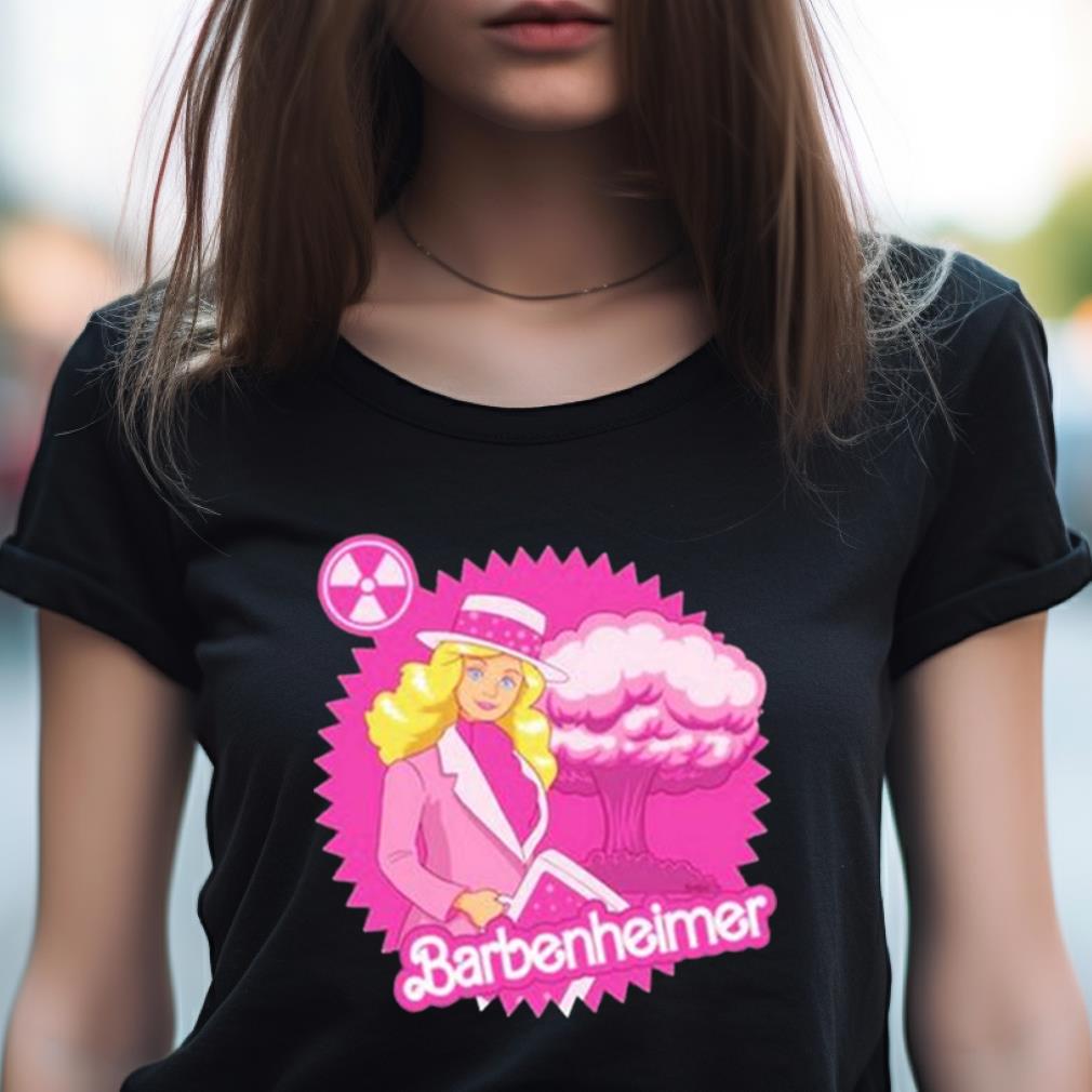 Teefury Barbenheimer Boom Shirt Teefury Barbenheimer Boom Shirt