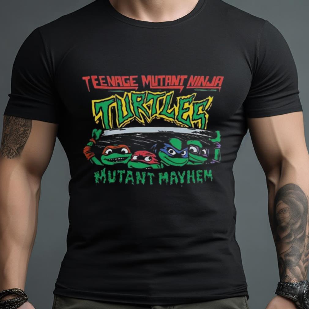 Teenage Mutant Ninja Turtles: Mutant Mayhem Faces Adult Short Sleeve T-Shirt True Royal / L