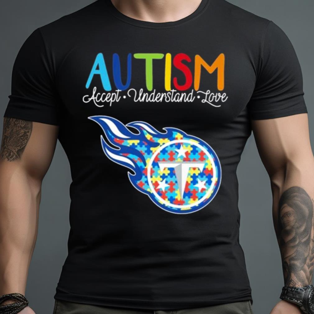 Tennessee Titans Autism Accept Understand Love 2023 Shirt