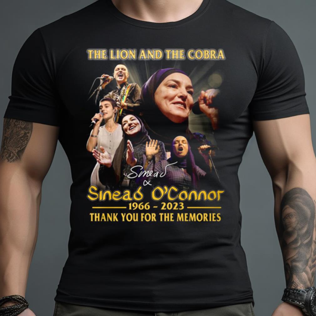 The Lion And The Cobra Sin Ad O Connor 1996 2023 Memories T Shirt