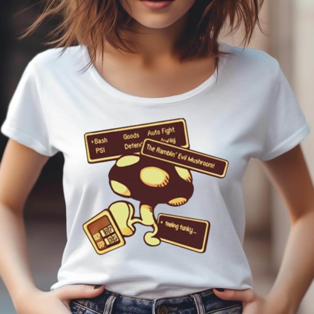 The Ramblin Evil Mushroom Shirt The Ramblin Evil Mushroom Shirt