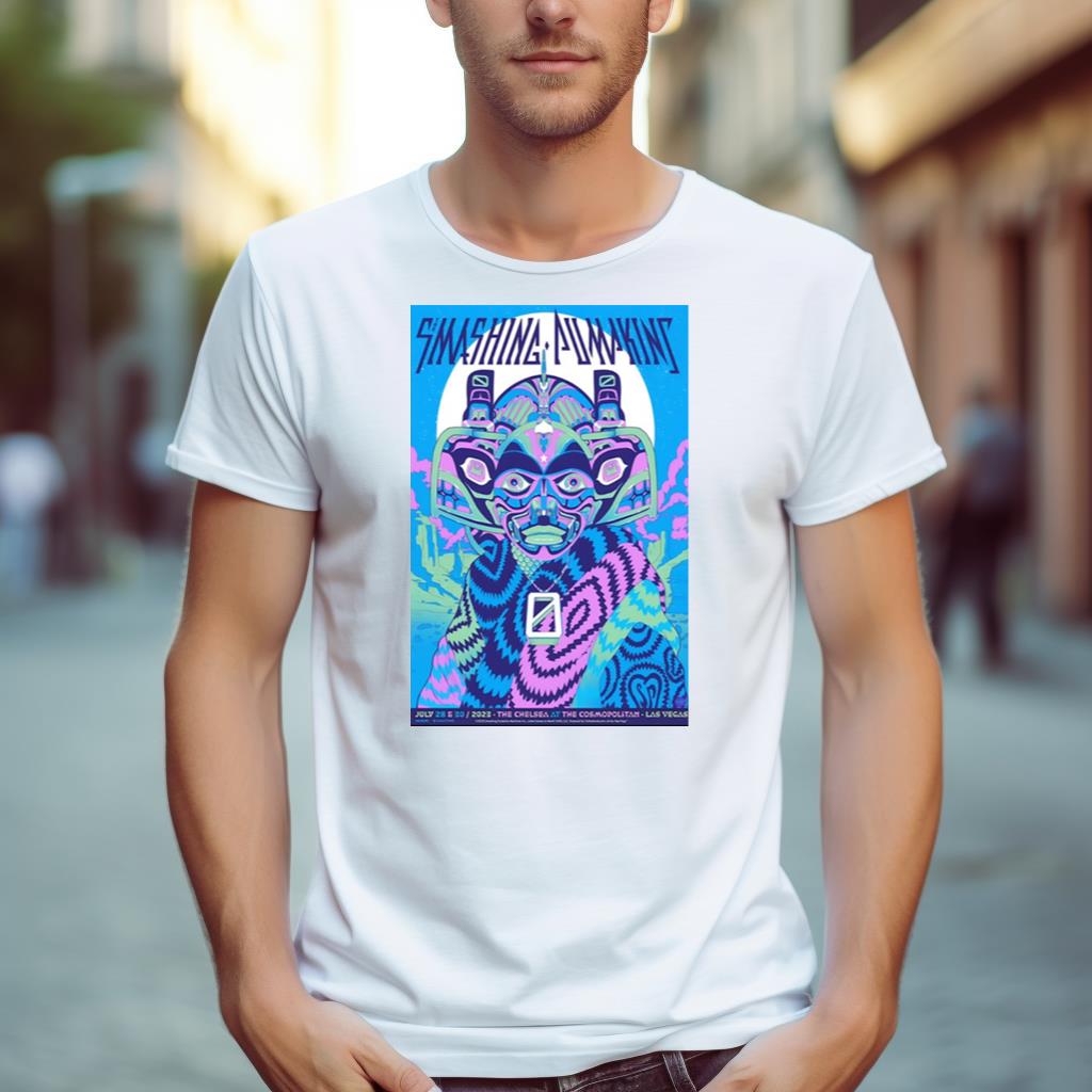 The Smashing Pumpkins The Chelsea At The Cosmopolitan Las Vegas Nv July 28 And 30 2023 Art Poster Design T Shirt