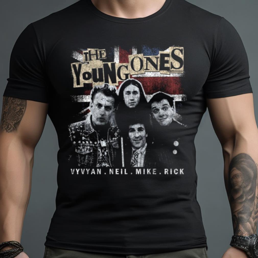 The Young Ones Vyvyan Bastard Comedy Shirt