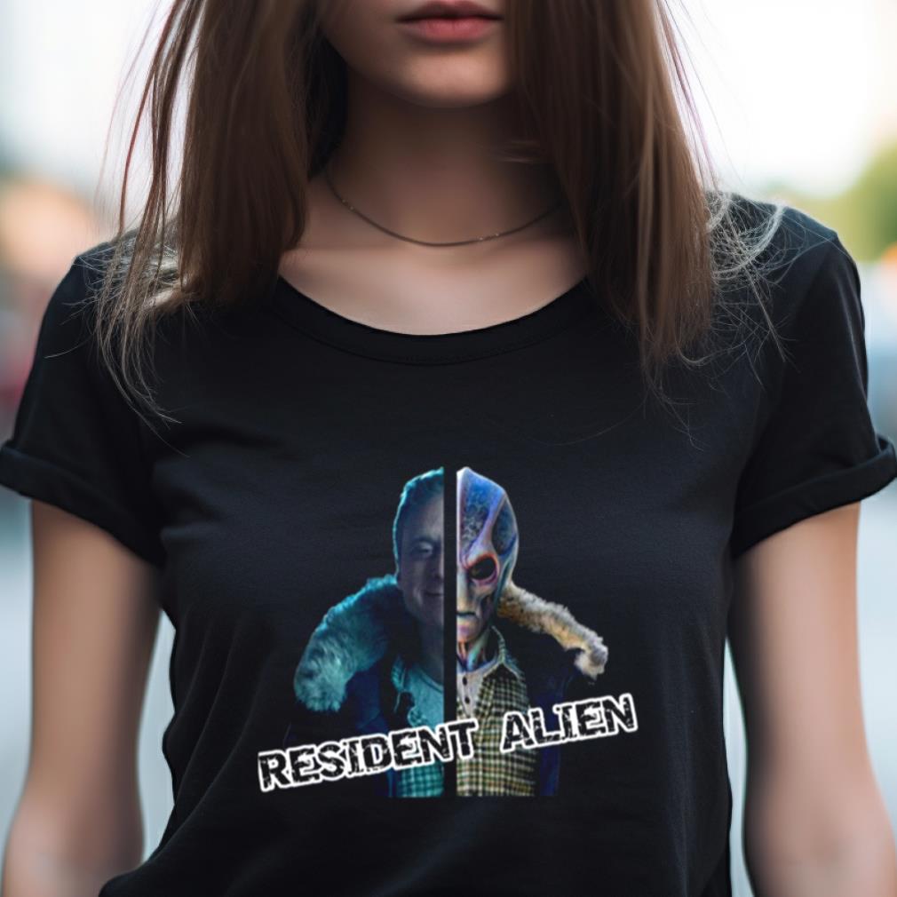 Under The Mask Resident Alien T Shirt Under The Mask Resident Alien T Shirt