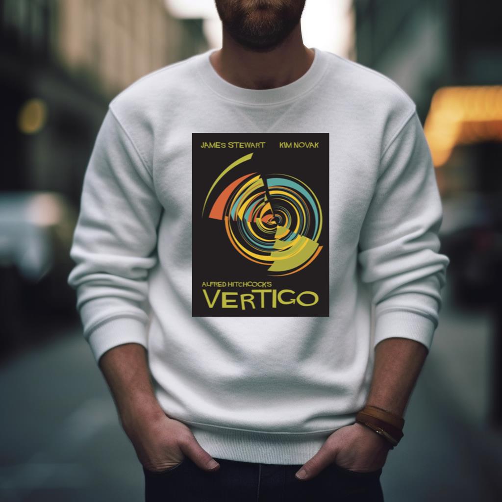 Vertigo Nod To Saul Bass Shirt Vertigo Nod To Saul Bass Shirt