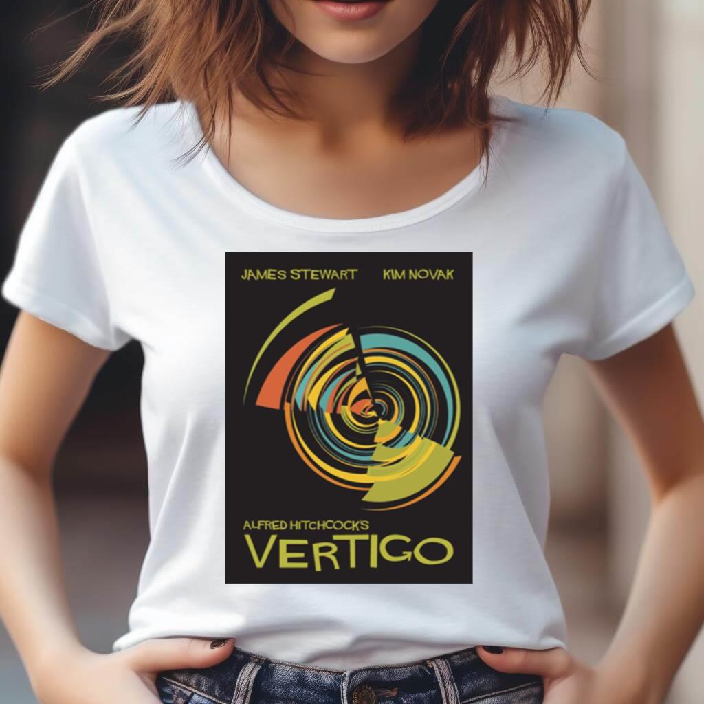 Vertigo Nod To Saul Bass Shirt Vertigo Nod To Saul Bass Shirt