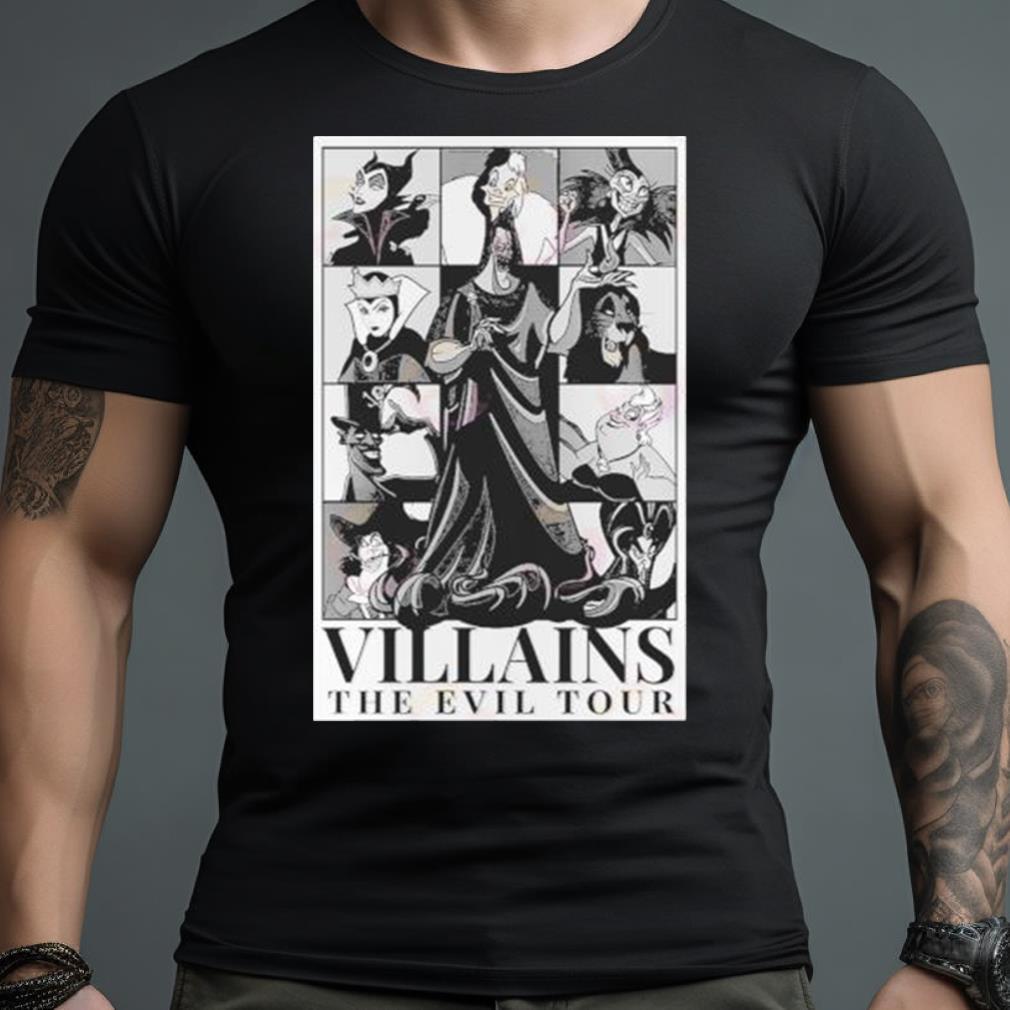 Villains The Evil Tour 2023 Shirt