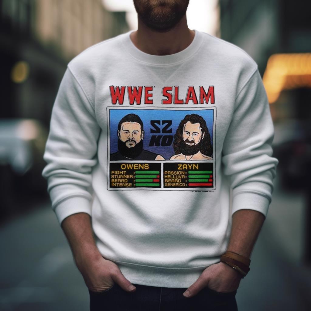 Wwe Slam Owens And Zayn T Shirt