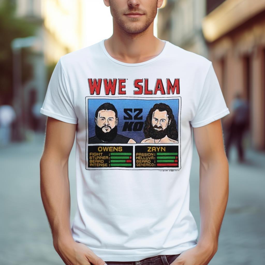Wwe Slam Owens And Zayn T Shirt