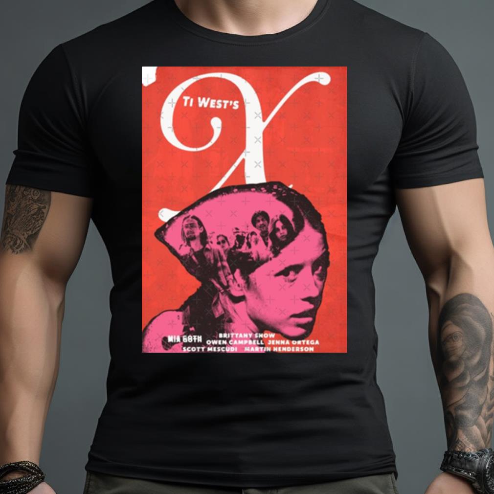 X Womens Movie Mia Goth Pearl Shirt