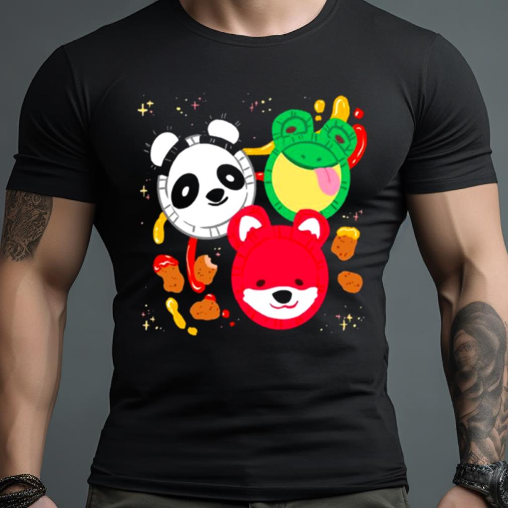 Zoopals Nostalgia Plates Shirt