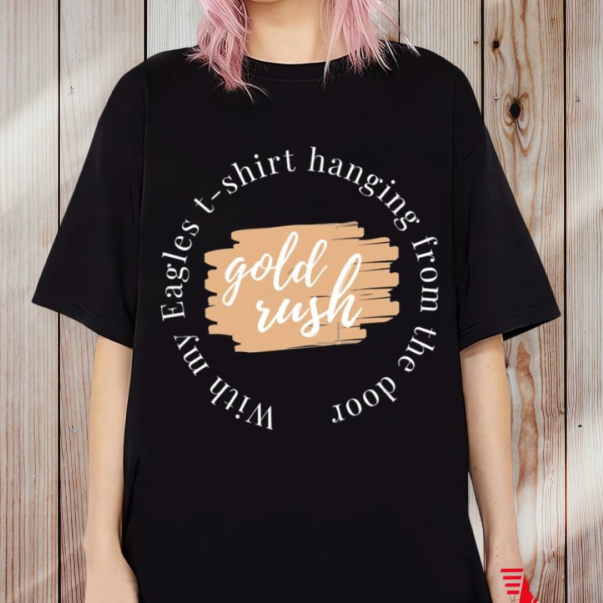 With My Eagles T-shirt Hanging From The Door Taylor Swift Eagles Shirt Song