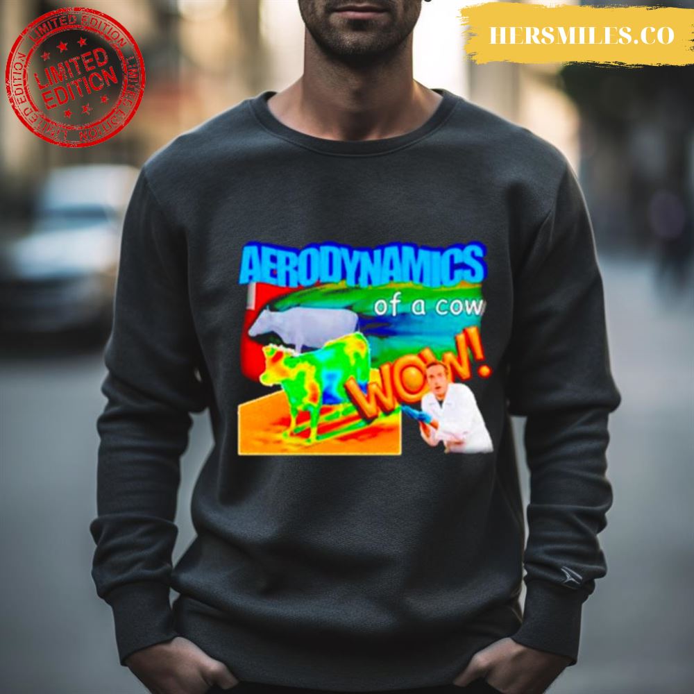 Aerodynamics Of A Cow Physics Meme Shirt