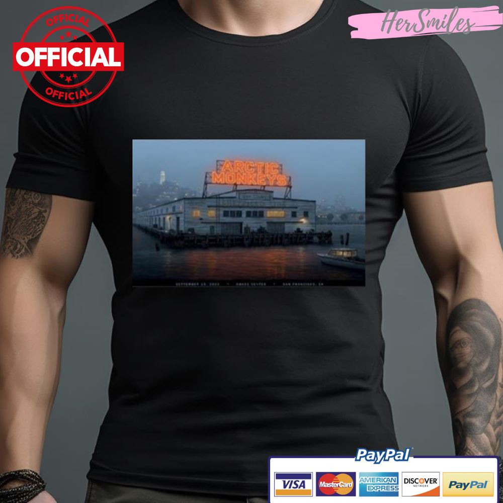 Arctic Monkeys At Chase Center In San Francisco Ca Sept 26 2023 Shirt