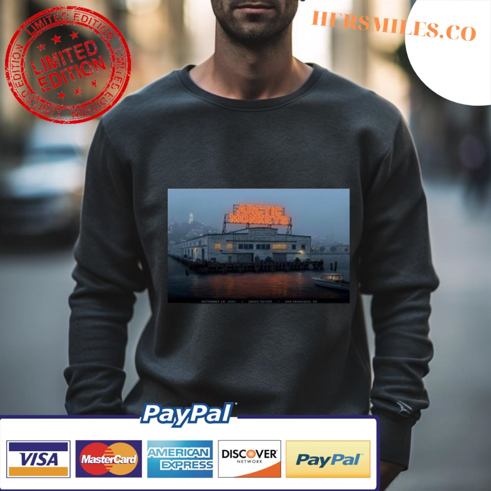 Arctic Monkeys At Chase Center In San Francisco Ca Sept 26 2023 Shirt