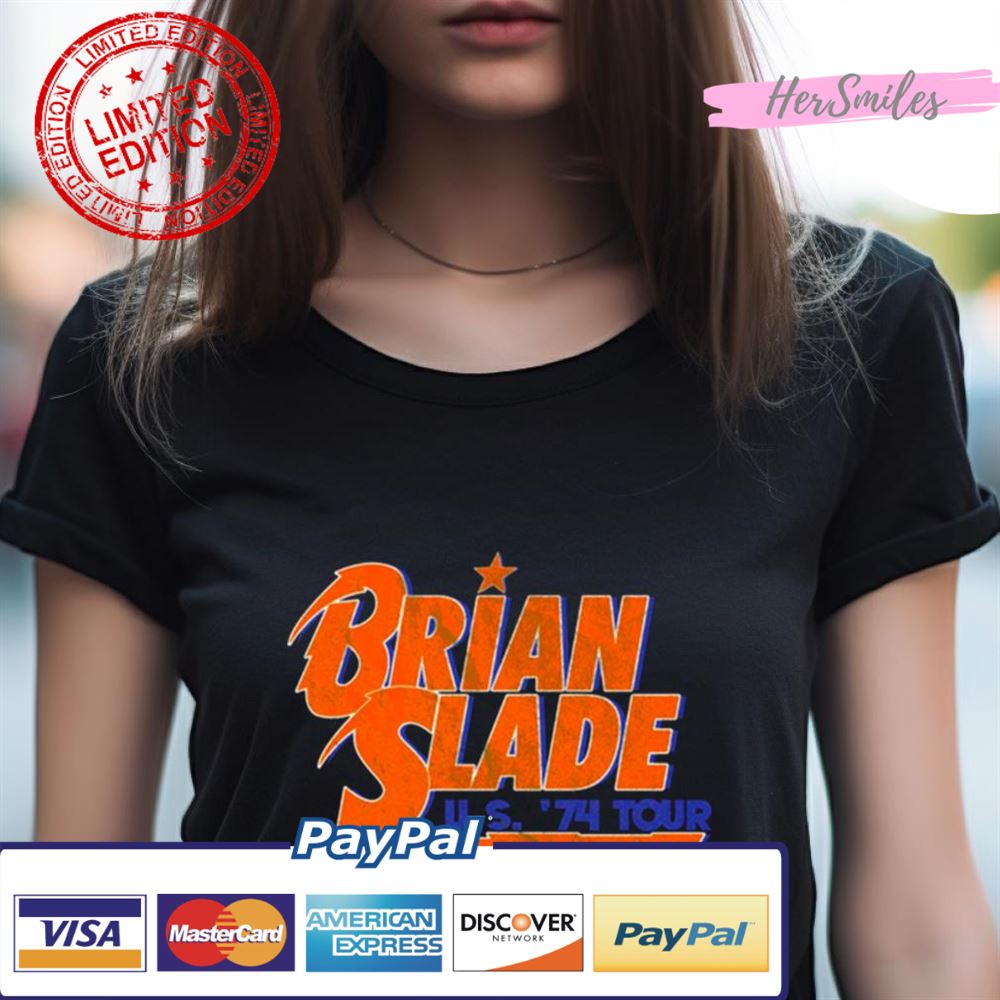 Brian Slade The Final Tour Shirt Brian Slade The Final Tour Shirt