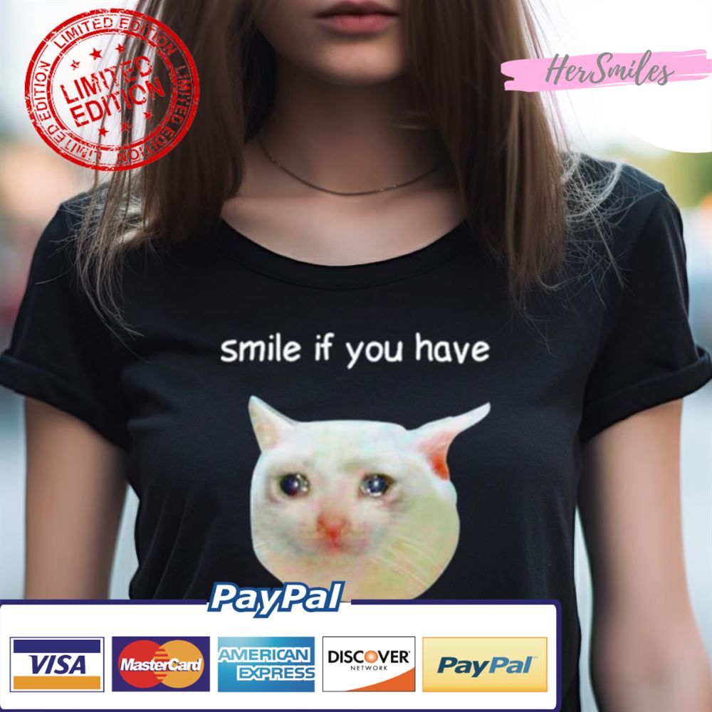 Cat Smile If You Have Big Boobs Shirt Cat Smile If You Have Big Boobs Shirt