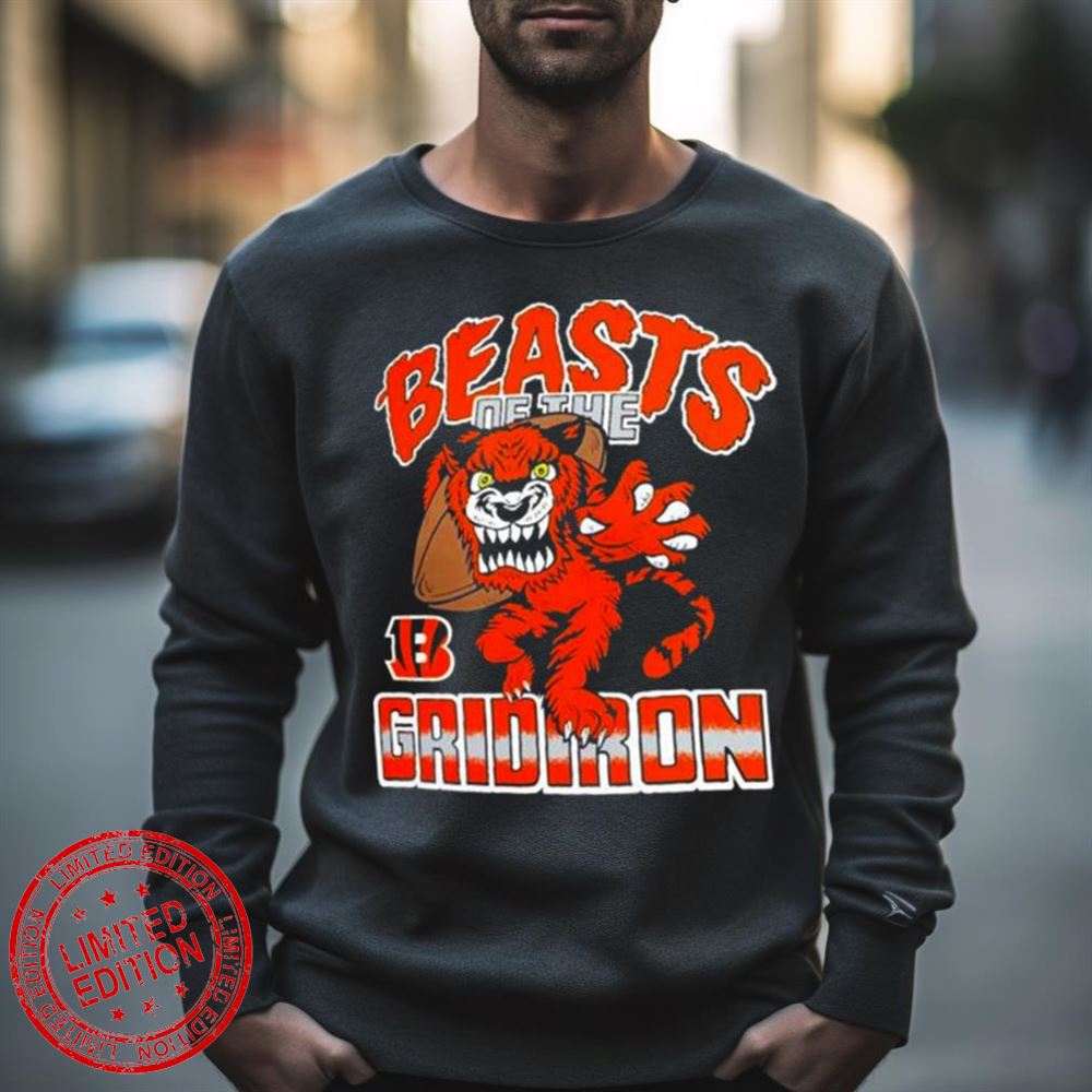 Cincinnati Bengals Monsters Of The Gridiron Halloween Shirt
