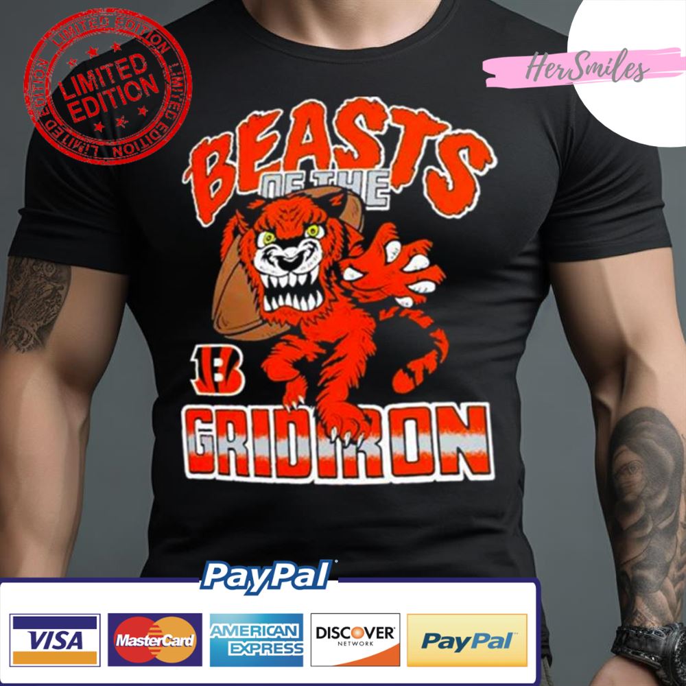 Cincinnati Bengals Monsters Of The Gridiron Halloween Shirt