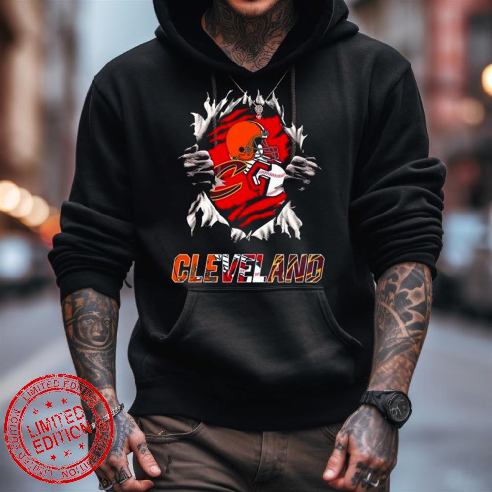 Cleveland Cavaliers Cleveland Guardians Cleveland Browns Ripping Tearing Through Logo Batman Shirt Cleveland Cavaliers Cleveland Guardians Cleveland Browns Ripping Tearing Through Logo Batman Shirt