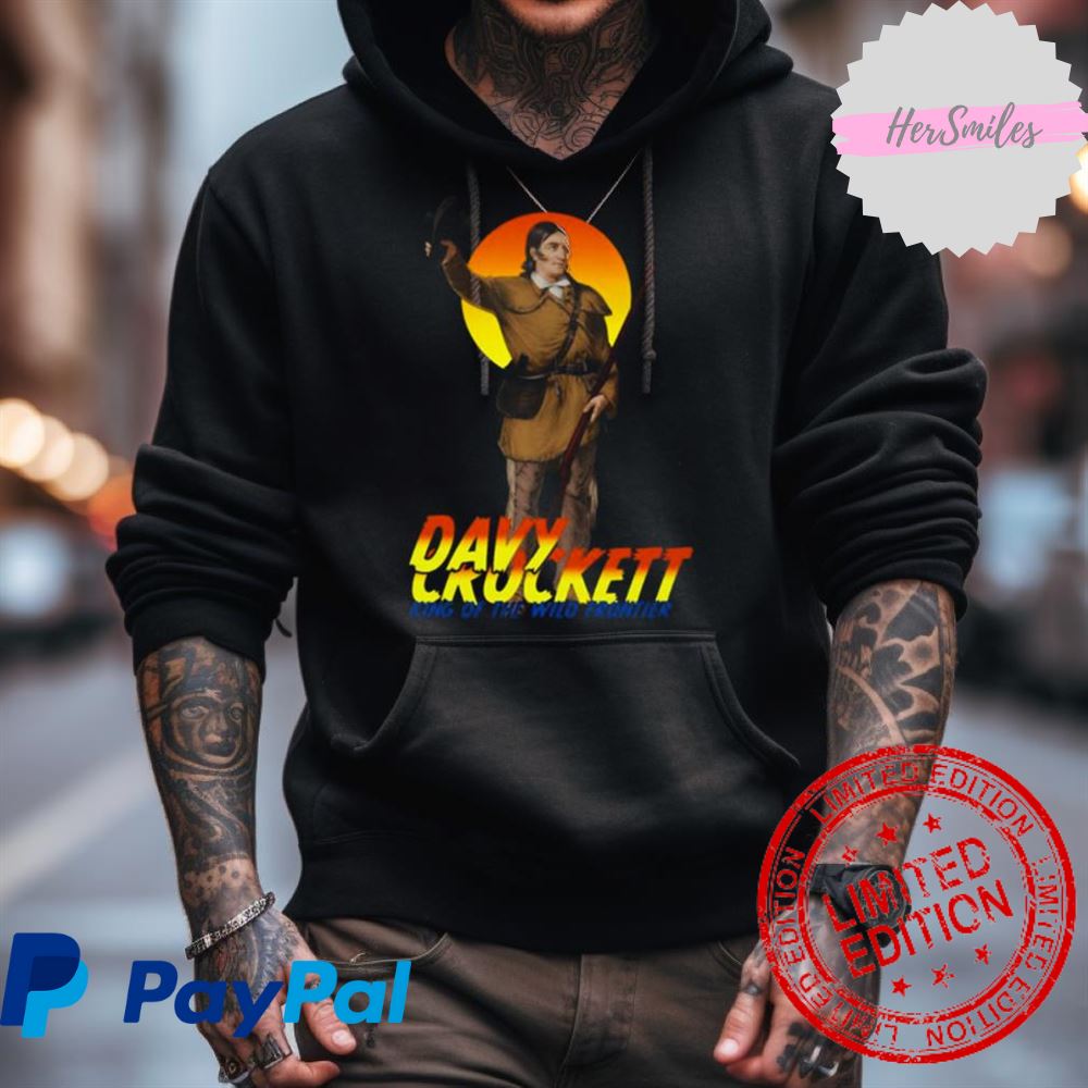 Colonel Davy Crockett Vintage Character Art King Of The Wild Frontier Shirt Colonel Davy Crockett Vintage Character Art King Of The Wild Frontier Shirt