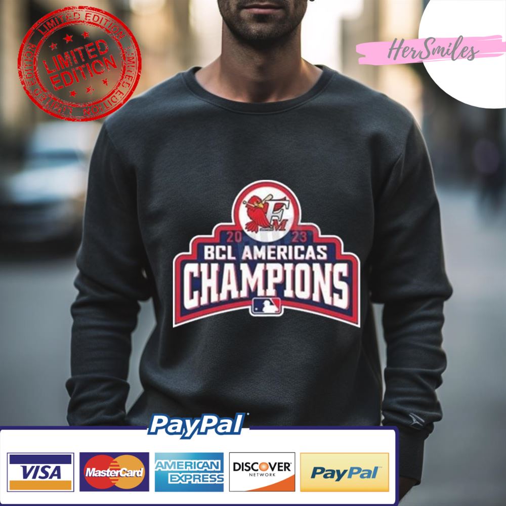 Fargo Moorhead Redhawks Champions 2023 Bcl Americas Shirt