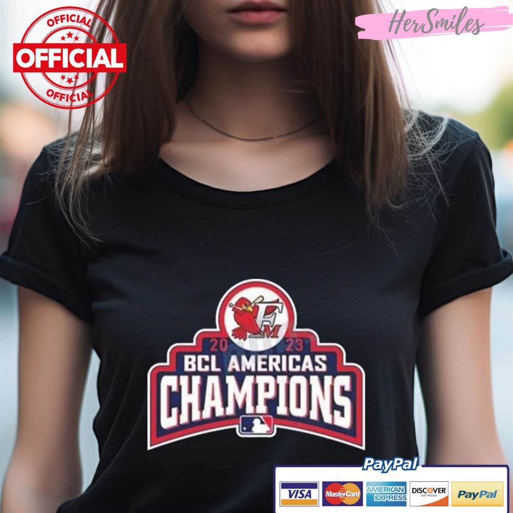 Fargo Moorhead Redhawks Champions 2023 Bcl Americas Shirt - Hersmiles