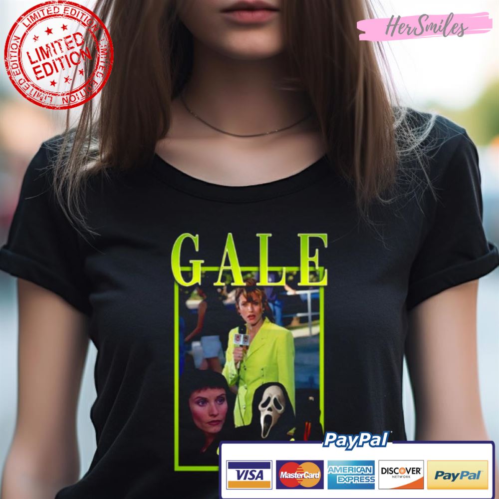 Gale Weathers Scream Lime Green Tribute Shirt Gale Weathers Scream Lime Green Tribute Shirt