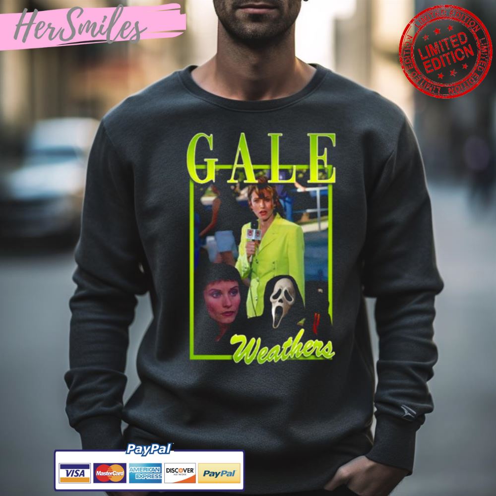Gale Weathers Scream Lime Green Tribute Shirt