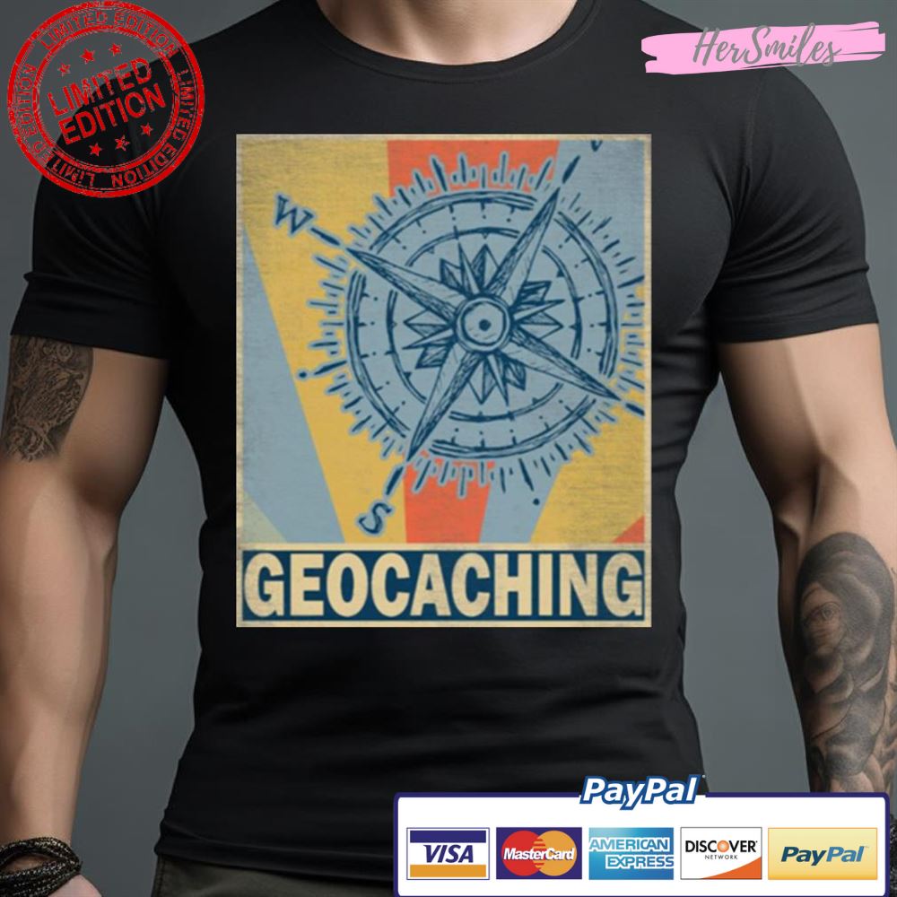 Geocaching Retro Vintage Shirt