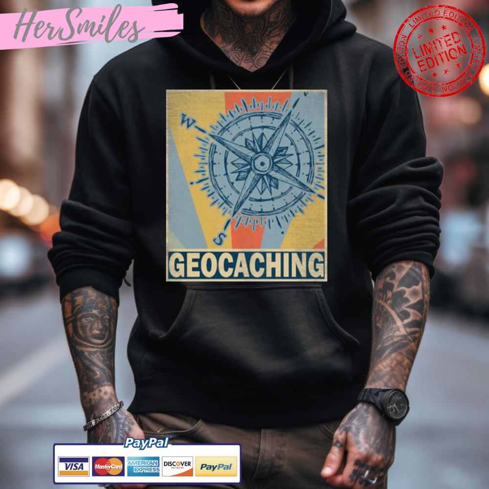 Geocaching Retro Vintage Shirt Geocaching Retro Vintage Shirt