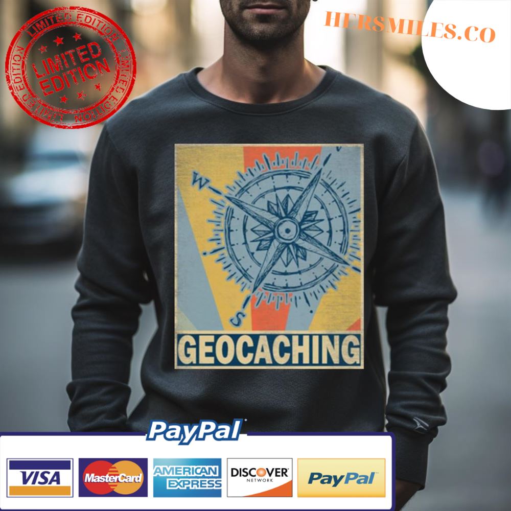 Geocaching Retro Vintage Shirt