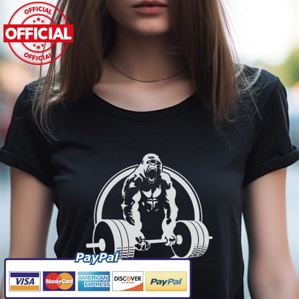 Gorilla Lifting Fitness Gym Tee Shirt Gorilla Lifting Fitness Gym Tee Shirt