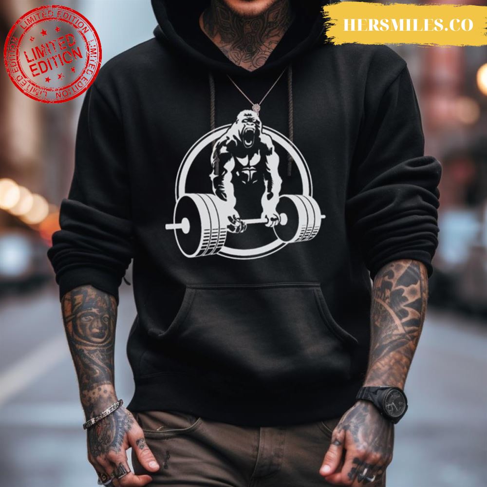 Gorilla Lifting Fitness Gym Tee Shirt Gorilla Lifting Fitness Gym Tee Shirt