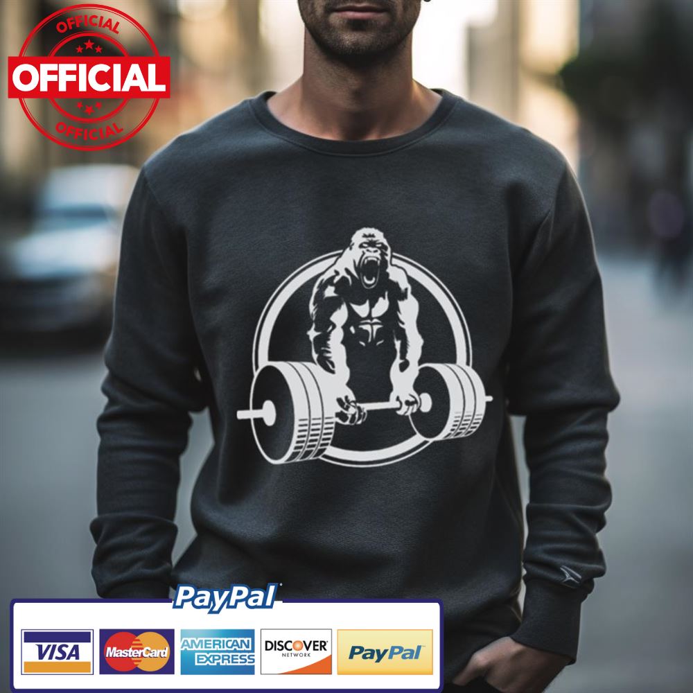 Gorilla Lifting Fitness Gym Tee Shirt