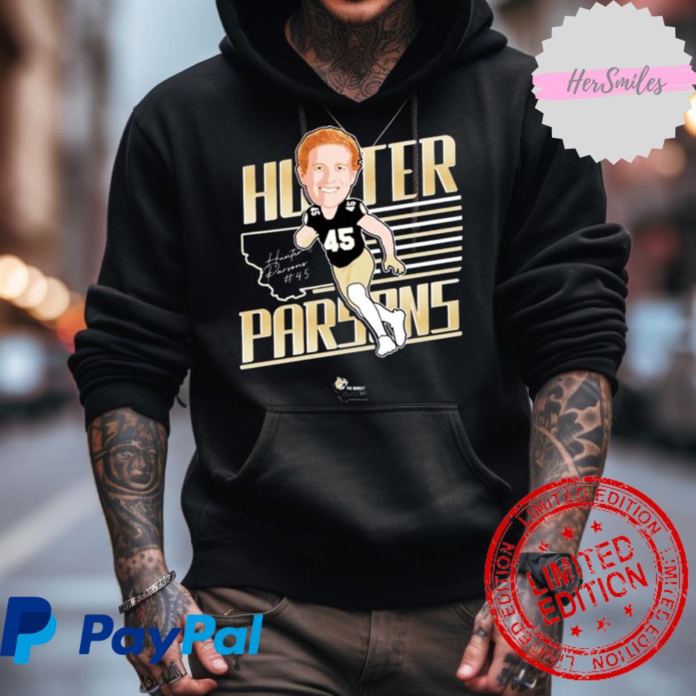 Hunter Parsons Caricature Signature Shirt Hunter Parsons Caricature Signature Shirt
