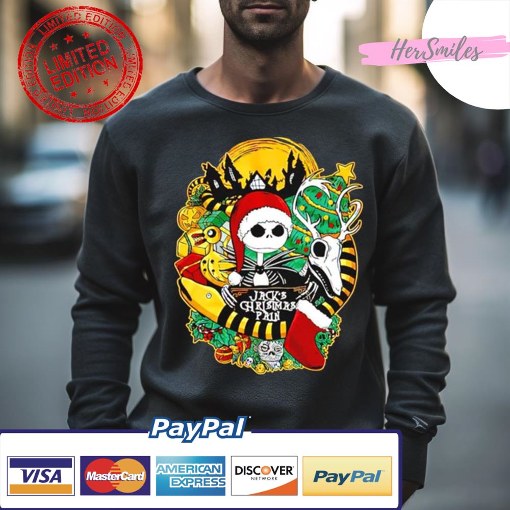 Jack Skellington’S Christmas Pain Shirt